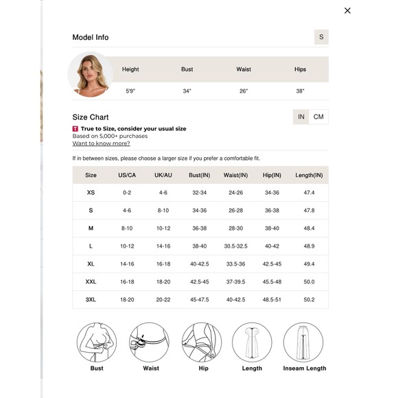 Popilush White Slip Dress Built In Shapewear Removable Bra Pads Square Neck Maxi - Picture 8 of 8